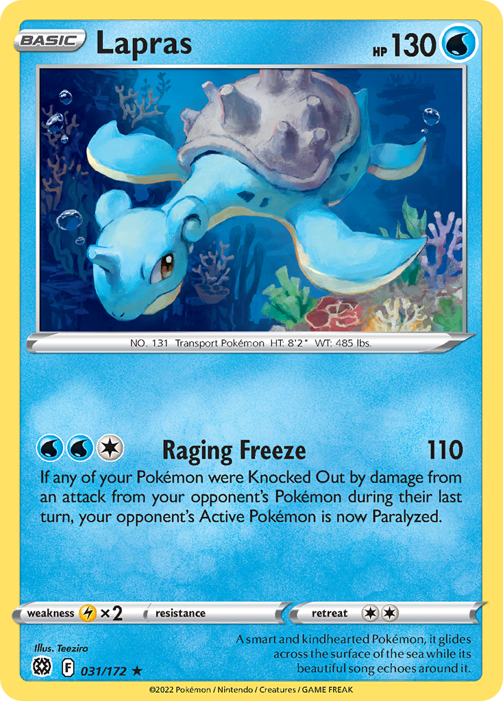 Brilliant Stars Lapras #31/172